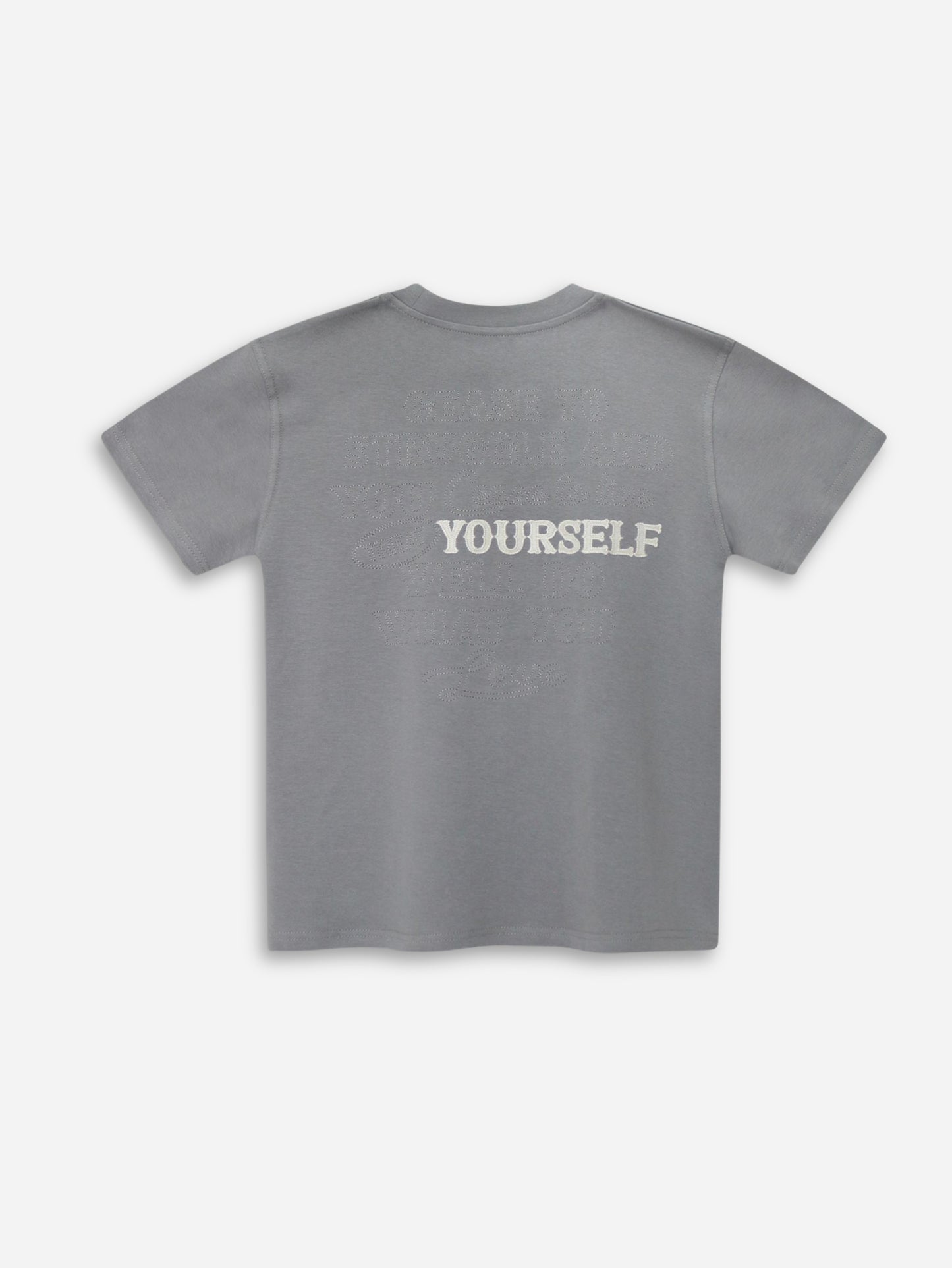 חולצה כותנה אוברסייז דגם YOURSELF