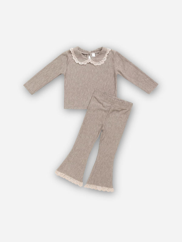 חליפת פוטר לילדות עם צווארון