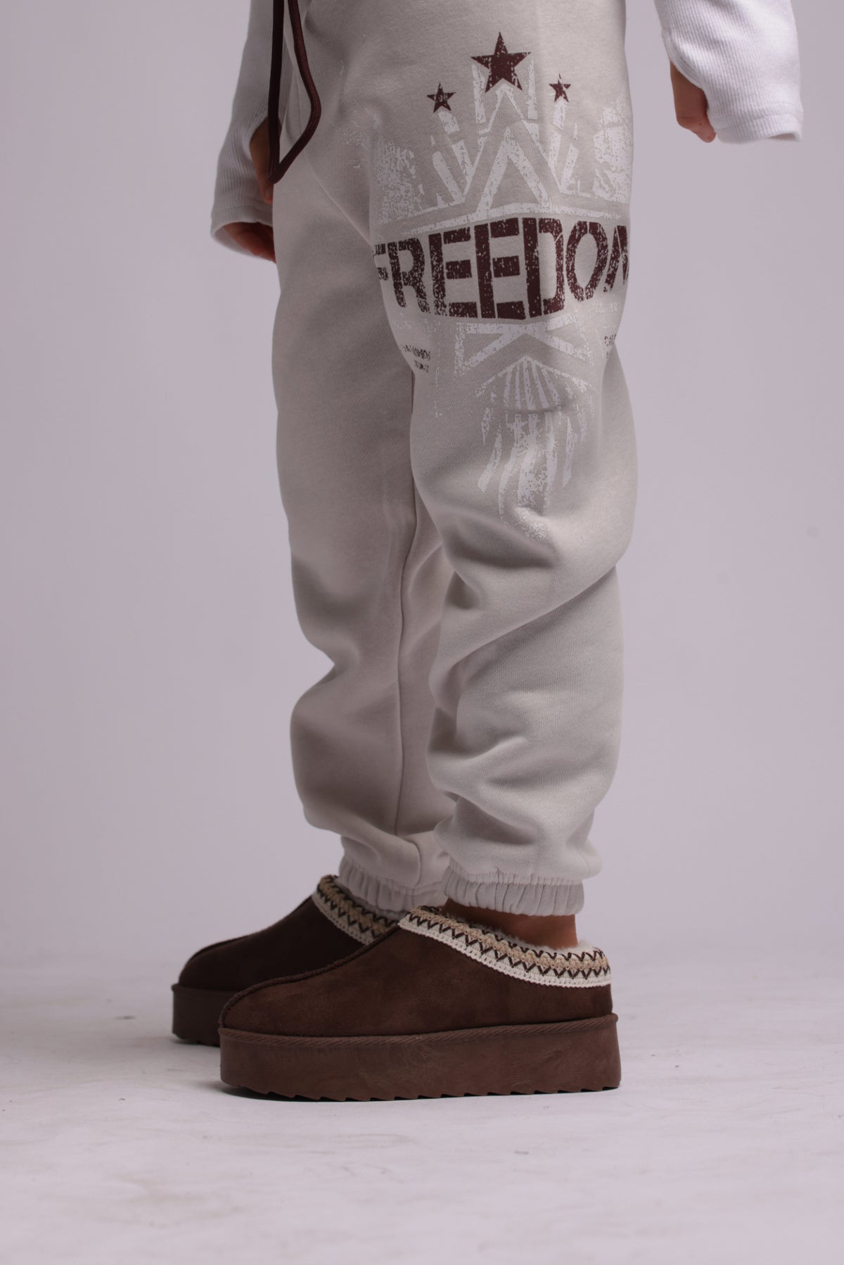 מכנסיים פוטר לילדות דגם FREEDOM