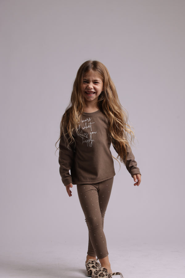 חליפת פוטר לילדות עם טייץ