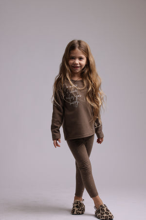 חליפת פוטר לילדות עם טייץ