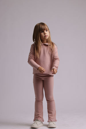 חליפת פוטר לילדות עם צווארון