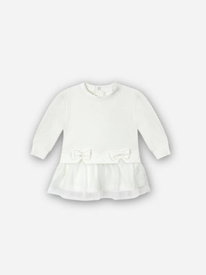 שמלה פוטר דק עם לייקרה וטול לילדות