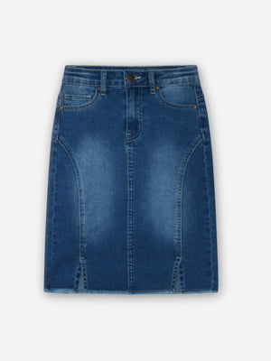 חצאית ג'ינס ארוכה