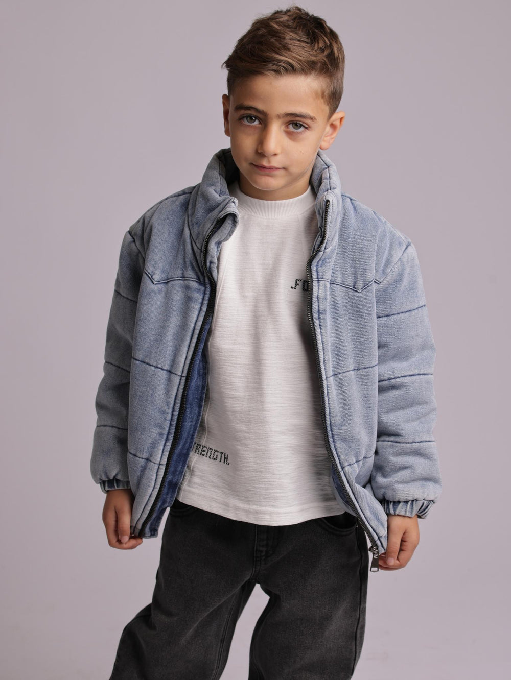 מעיל ג'ינס בנים