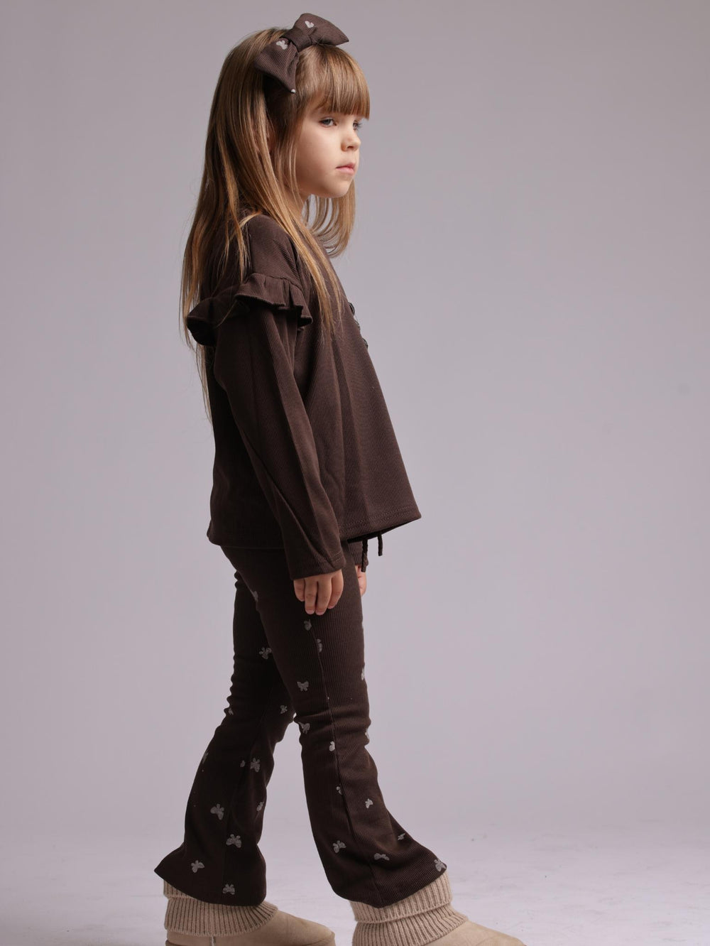 חליפת בנות ריב כותנה פוטר עם סרט