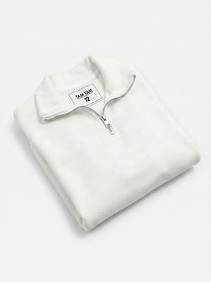 חולצה בנים פוטר חלק חצי רוכסן