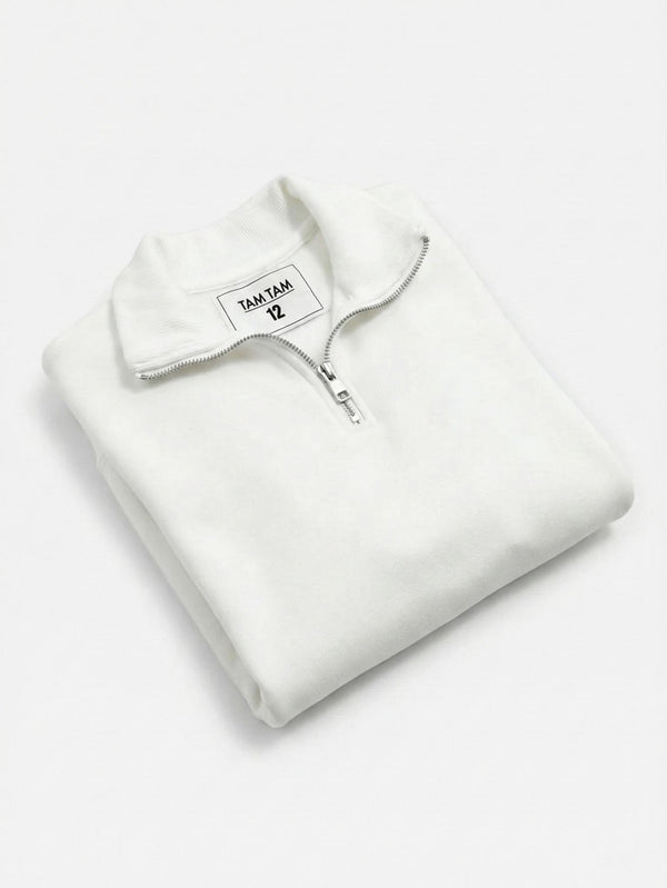 חולצה בנים פוטר חלק חצי רוכסן