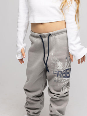 מכנסיים פוטר לילדות דגם FREEDOM