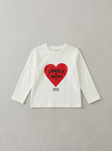 LOVELY חולצה לילדות מבד טריקו