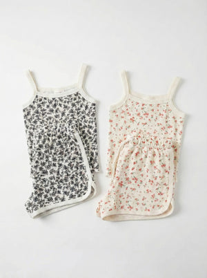 חליפת גופיה ושורט לילדות