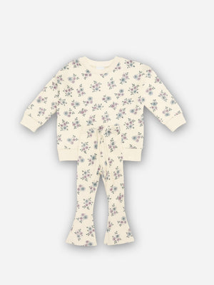 חליפת בנות פוטר פרחונית