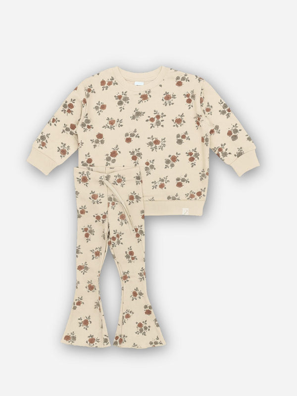 חליפת בנות פוטר פרחונית