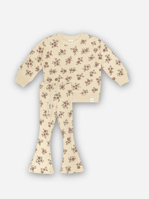 חליפת בנות פוטר פרחונית