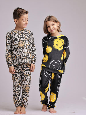 פיג'מה בנים קטיפה