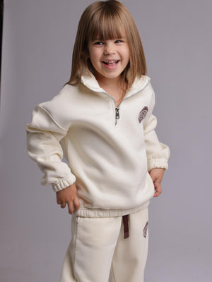 חליפת בנות פוטר חצי רוכסן דגם CHICAGO