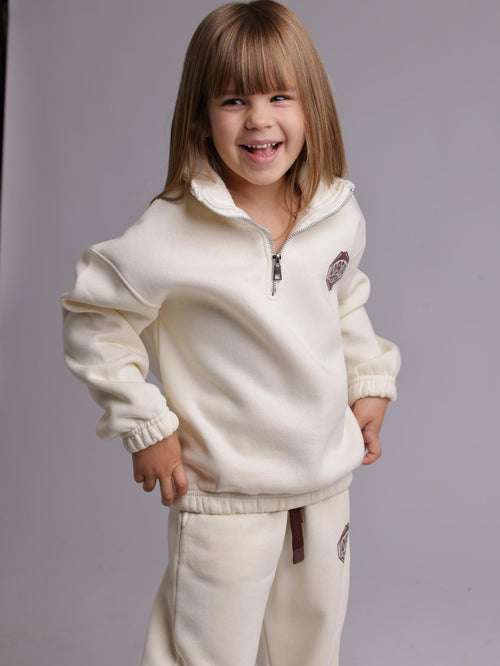 חליפת בנות פוטר חצי רוכסן דגם CHICAGO