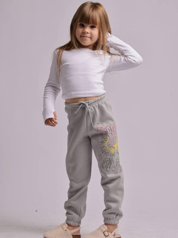 מכנסיים פוטר לילדות דגם STAR