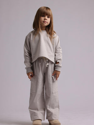 חליפת בנות פוטר לייקרה כותנה דגמח