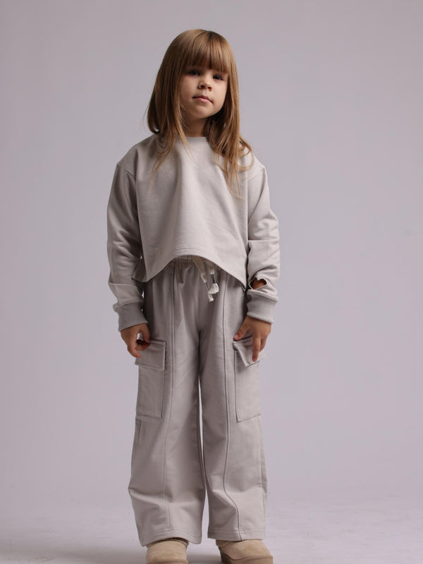 חליפת בנות פוטר לייקרה כותנה דגמח