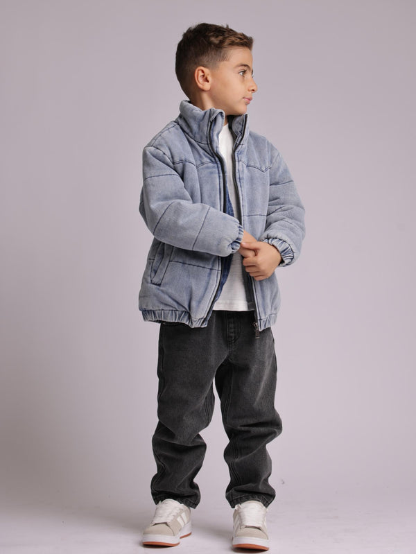 מעיל ג'ינס בנים