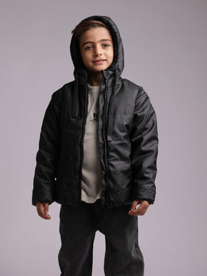 מעיל לילדים דמוי עור