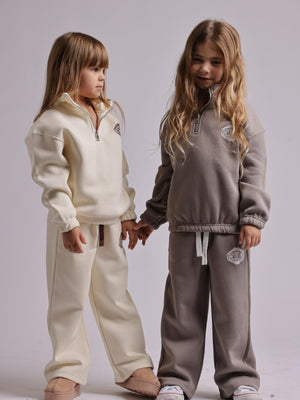 חליפת בנות פוטר חצי רוכסן דגם CHICAGO