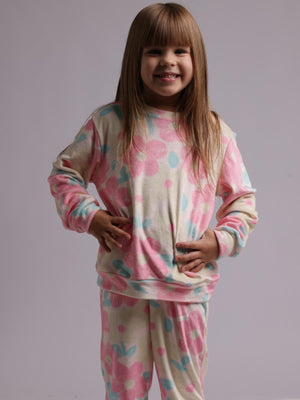 פיג'מה בנות קטיפה