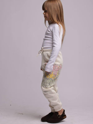 מכנסיים פוטר לילדות דגם STAR