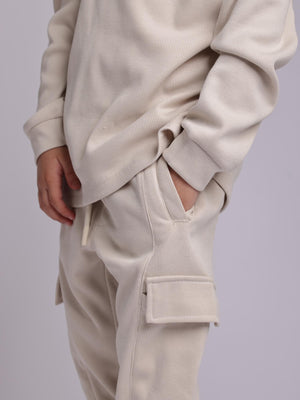 חליפה לילדים ריב כותנה מגורד דגם ASPIRE