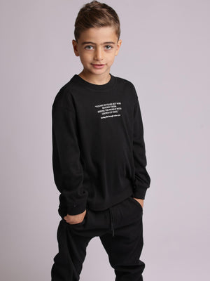 חליפה לילדים ריב כותנה מגורד דגם דפוס