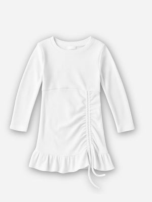 שמלת ריב לילדות עם כיווץ