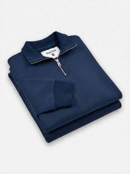 חולצה בנים פוטר חלק חצי רוכסן