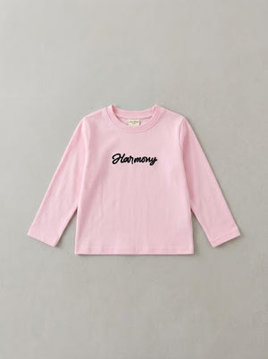 HARMONY חולצה לילדות מבד טריקו