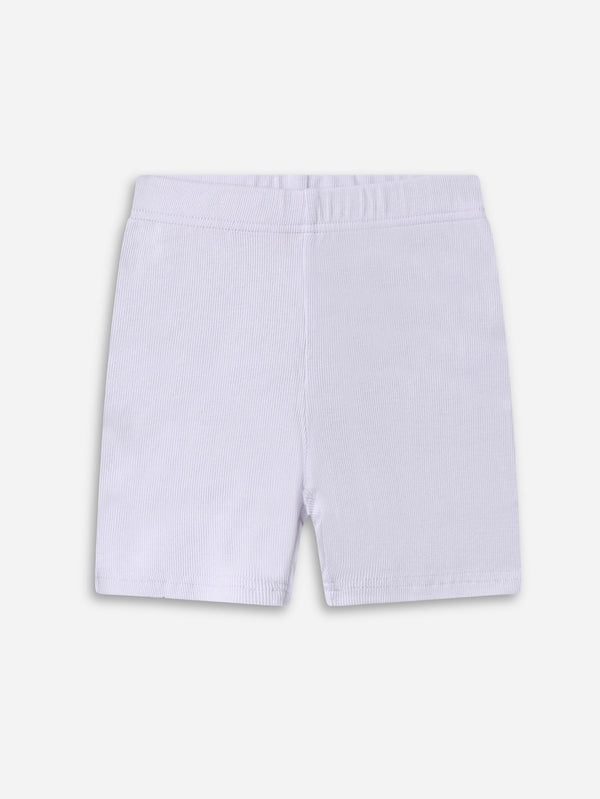 טייץ ריב קצר צבעוני לילדות