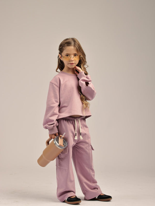 חליפת בנות פוטר לייקרה כותנה דגמח