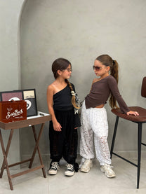 מכנס תחרה בלון לורין