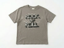 חולצת טריקו לילדות דגם ROCK&ROLL