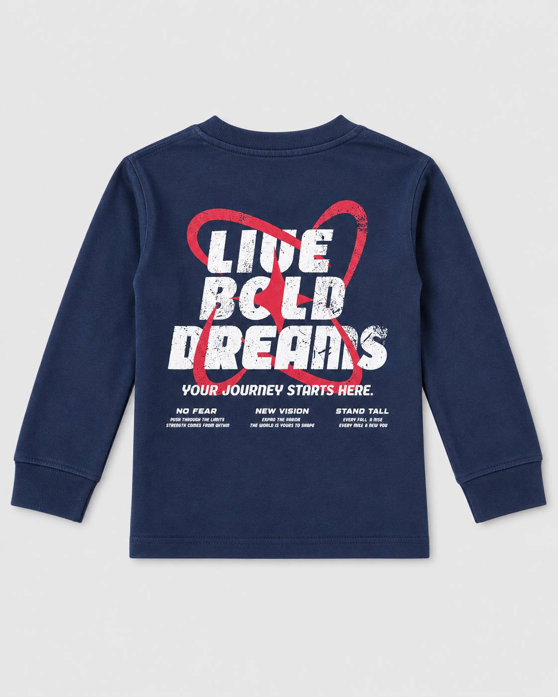 חולצת טריקו ארוכה לילדים דגם DREAMS