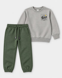 חליפת פוטר BASIC לתינוק דגם Outside