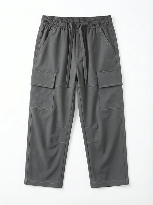 מכנסיים מבד פרשוט דגמ'ח לילדים