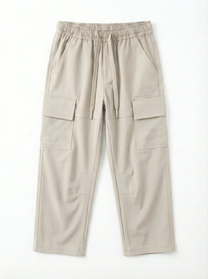 מכנסיים מבד פרשוט דגמ'ח לילדים