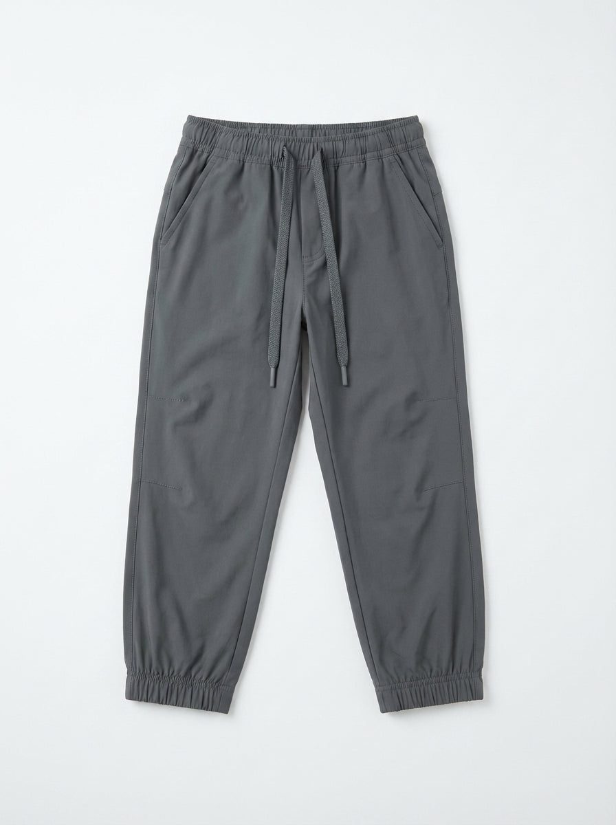 מכנסיים מבד פרשוט לילדים