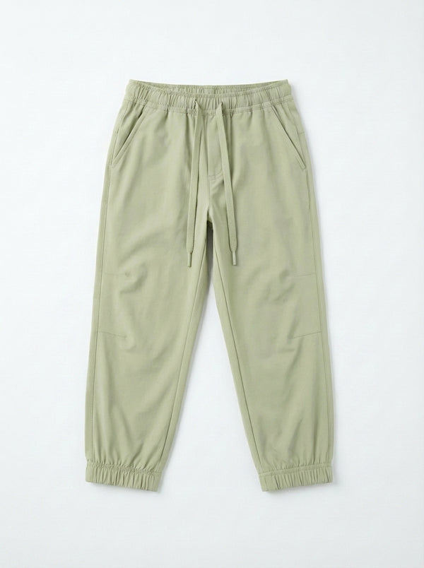 מכנסיים מבד פרשוט לילדים