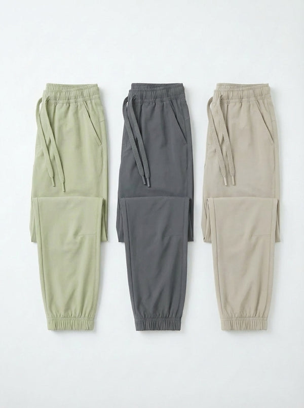 מכנסיים מבד פרשוט לילדים