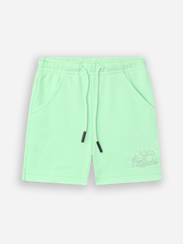 שורט אוברסייז מדוגם מבד פרנץ' טרי