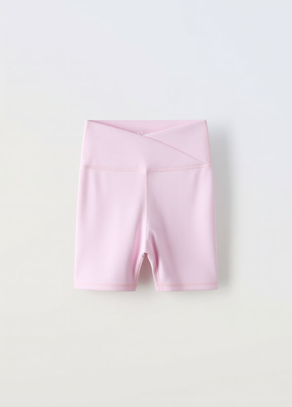 טייץ ריב סטרץ' לילדות חגורת X