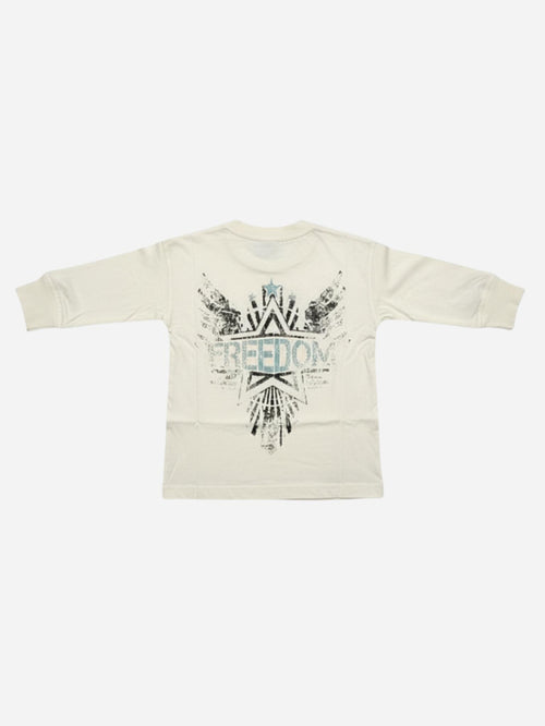 חולצה בנים טריקו - דגם PREEDOM