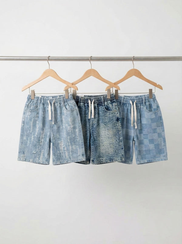 ג'ינס כותנה טקסטורה לילדים