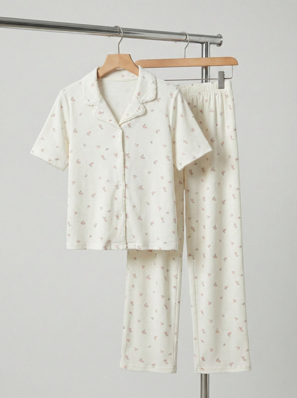 פיגמה מכופתרת ארוכה לילדות מבד ריב